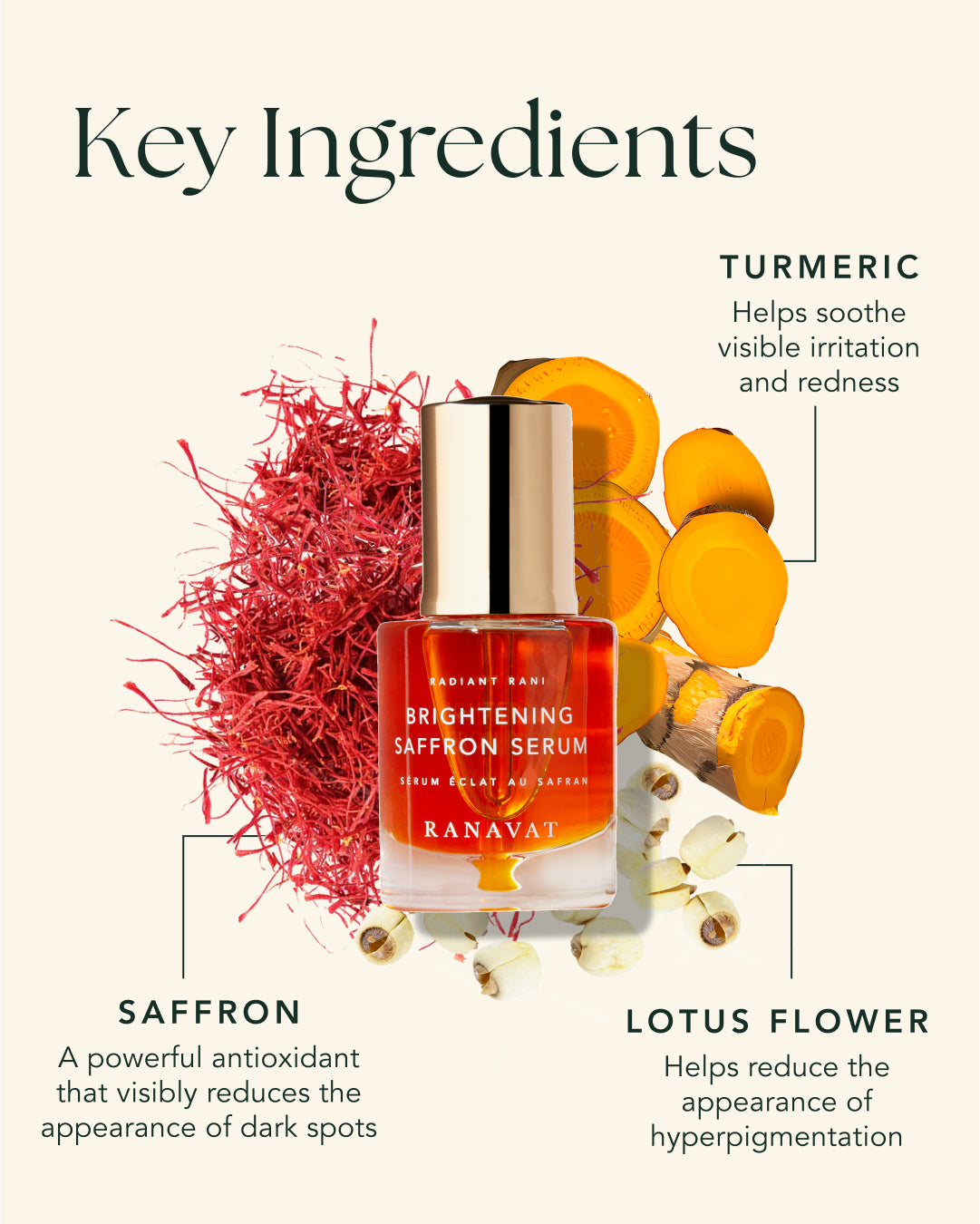 Brightening Saffron Serum